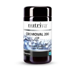 nutriva Nutriva CROMOVAL 200 60 cpr Minerali Metabolismo Glucidico e Lipidico