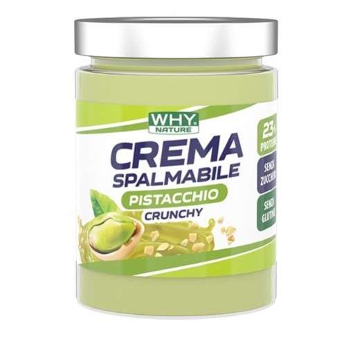 Why Nature CREMA SPALMABILE Pistacchio Crunchy 300g