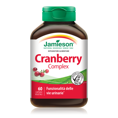 Jamieson CRANBERRY COMPLEX 60cps Integratore di mirtillo rosso