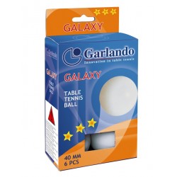 accessori ping pong Garlando – Confezione 6 palline Galaxy (3 stelle)