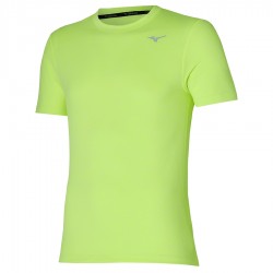 Abbigliamento Tennis Mizuno IMPULSE CORE TEE Neolime T-shirt