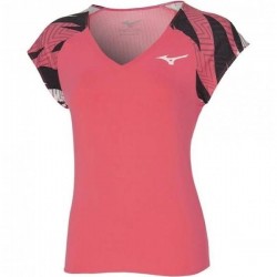Abbigliamento Tennis Mizuno TENNIS TEE WOS Neon Flame T-shirt