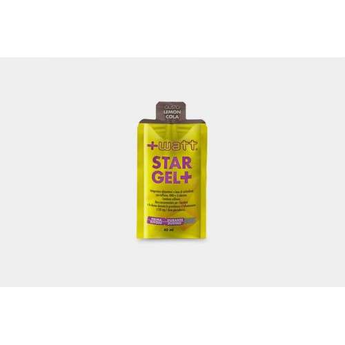 +watt STAR GEL+ 40ml LemonCola Gel Energetico con beta-alanina e HMB
