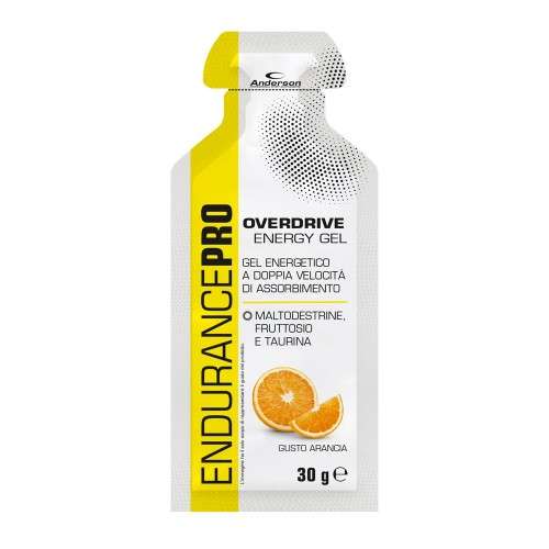 Anderson OVERDRIVE ENERGY GEL 30 g Orange