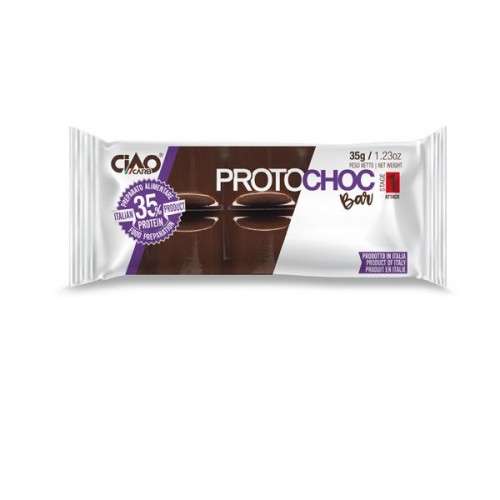 CIAO Carb - PROTOCHOC - tavoletta di cioccolato - singola 35 gr