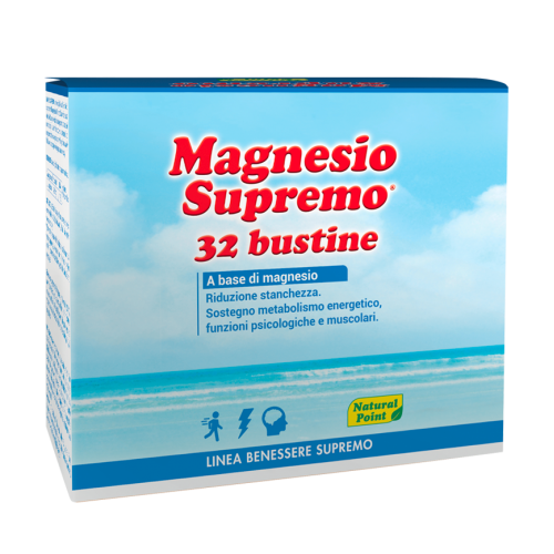 Natural Point Magnesio Supremo 32 bustine da 2,4g