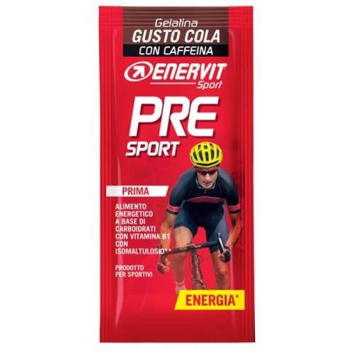 Enervit Sport PRESPORT Gelatina gusto Cola con Caffeina 45g