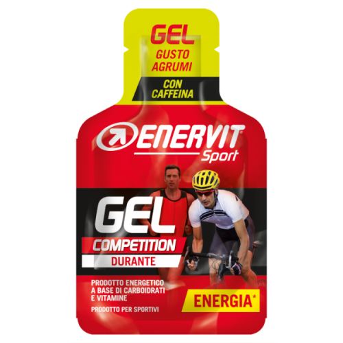 Enervit Sport GEL COMPETITION Energetico con Caffeina 25ml gusto Agrumi