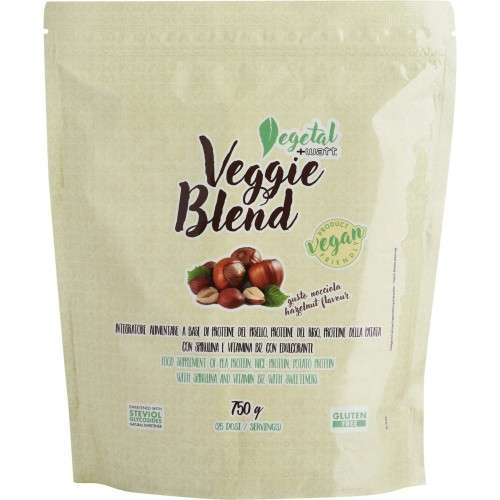 +watt VEGGIE BLEND 750g Nocciola Mix di Proteine Vegetali
