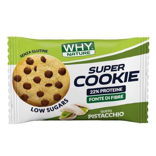 Why Nature SUPER COOKIE 30g gusto Pistacchio