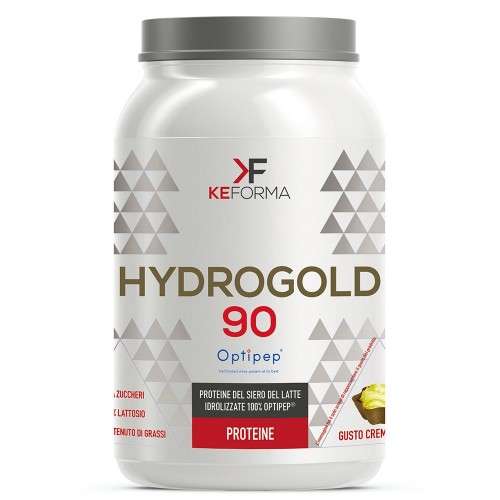 KeForma HYDROGOLD 90 900g Crema Wafer Proteine del siero idrolizzate
