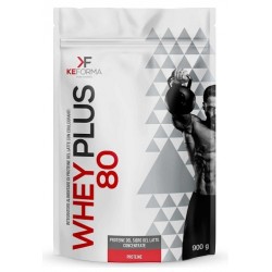 keforma KeForma WHEY PLUS 80 busta da 900g White Chocolate Proteine in polvere concentrate del siero del latte.