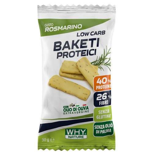 Why Nature BAKETI PROTEICI LOW CARB 30 g
