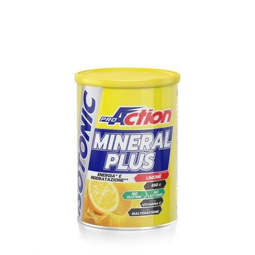 ProAction MINERAL PLUS ISOTONIC 450 g Limone Reintegrazione dei liquidi e dei sali 