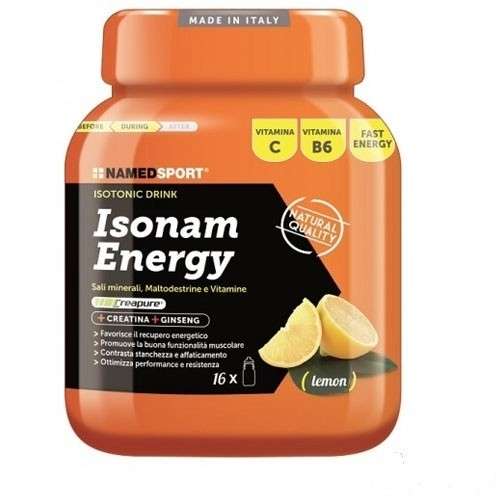 Named Sport ISONAM ENERGY 480g Lemon Bevanda Isotonica