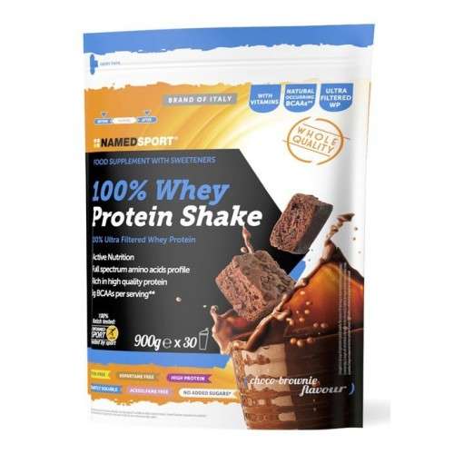 Named Sport 100% Whey Protein Shake busta da 900g -HAZELNUT CREAM