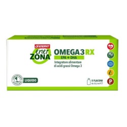 enerzona EnerZona Omega 3 RX Liquido 5 flaconi da 33,3ml