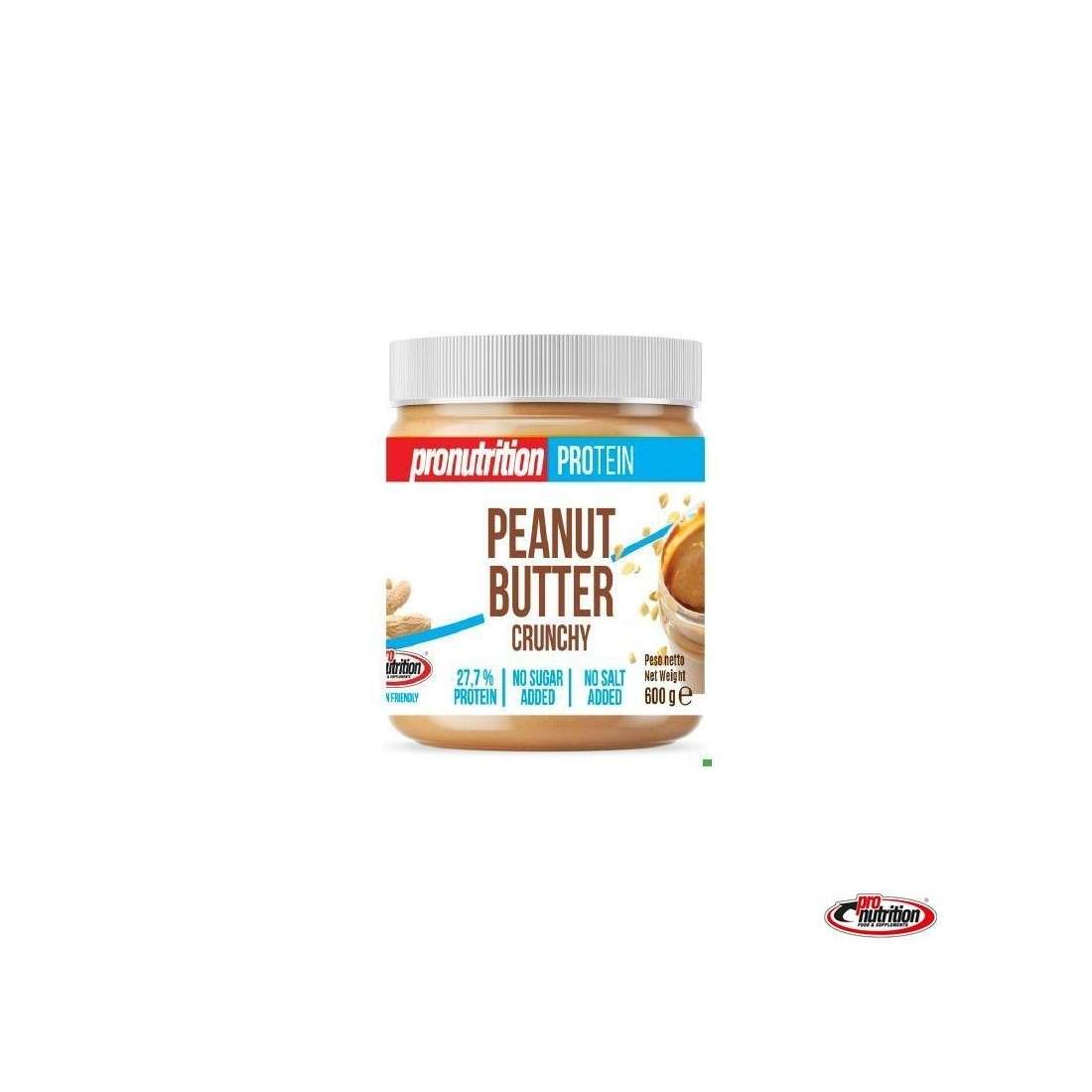 Pronutrition Peanut Butter Crunchy 600g Burro Darachidi Proteico Online Offerte E Promozioni