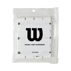 accessori padel Wilson PRO PADEL OVERGRIP 12 pz White