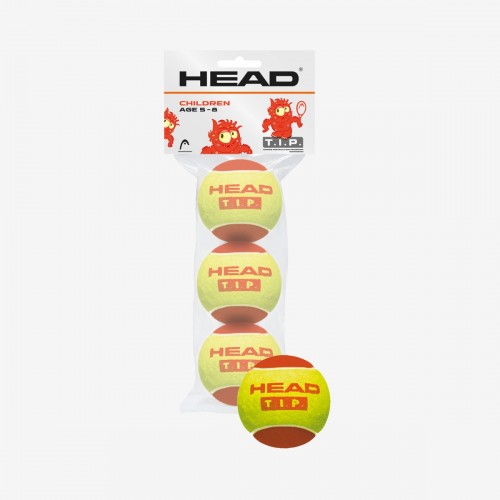 Head HEAD T.I.P RED CONFEZIONE 3 PALLINE DA TENNIS