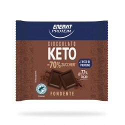 enervit Enervit Protein KETO Tavoletta Cioccolato Fondente 35g