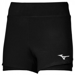 Abbigliamento Tennis Mizuno TENNIS FLEX SHORT WOS Black Pantaloncini sportivi
