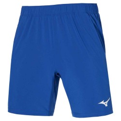 Abbigliamento Tennis Mizuno 8 IN FLEX SHORT True Blue Pantaloni corti